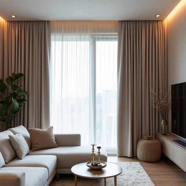 Sandgate Residential Curtain Cleaning Results